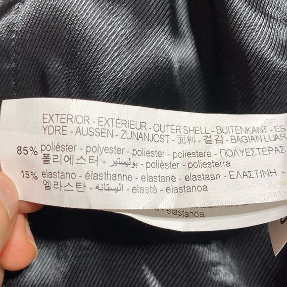 NWT Zara Mini V Neck Buttoned Pockets Sleeveless Preppy Vest Dress Size Medium - Picture 16 of 16